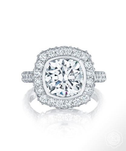 The Cushion Cut Diamond Engagement Ring